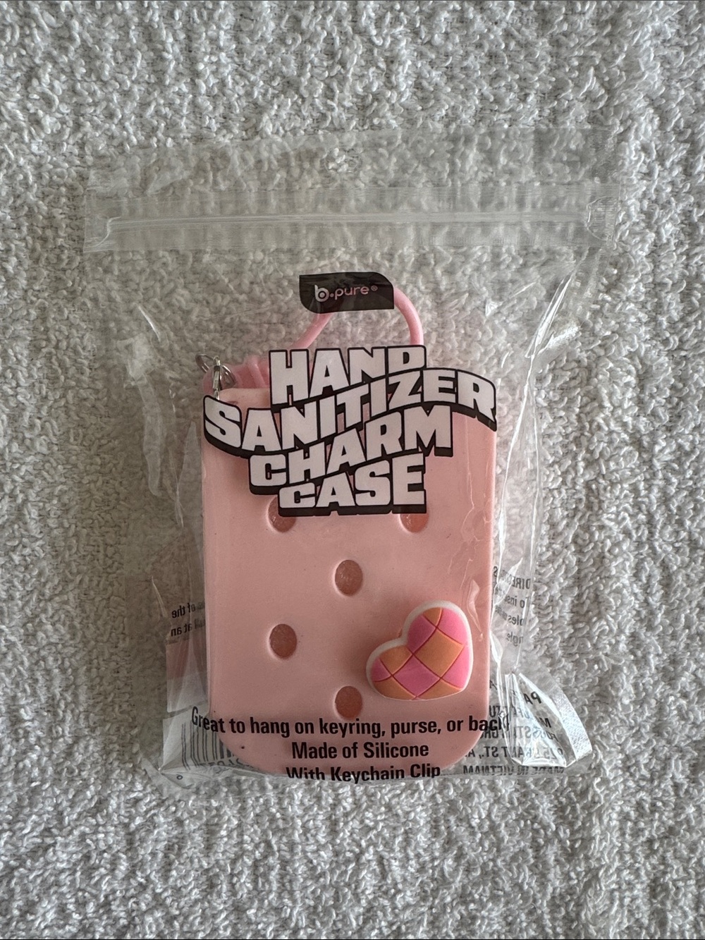 B.Pure Hand Sanitizer Charm Case